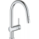 Смеситель для кухни GROHE Minta 32321002 с вытяжным изливом, хром