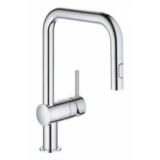 Смеситель для кухни GROHE Minta 32322002 с вытяжным изливом, хром