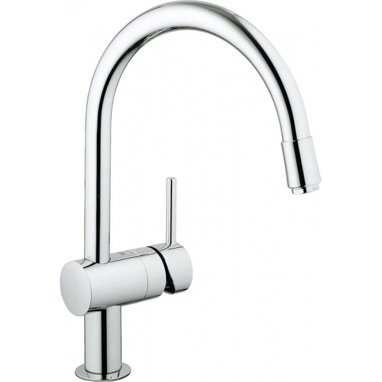 Смеситель для кухни GROHE Minta 32918000 с вытяжным изливом, хром