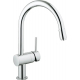 Смеситель для кухни GROHE Minta 32918000 с вытяжным изливом, хром