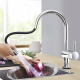 Смеситель для кухни GROHE Minta 3291800E с вытяжным изливом, хром