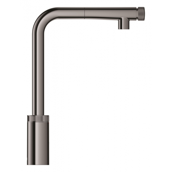 Смеситель для кухни GROHE Minta SmartControl 31613A00 с вытяжным изливом, графит