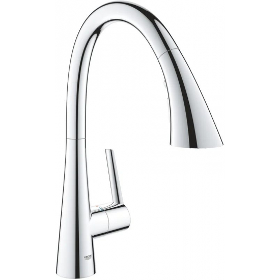 Смеситель для кухни GROHE Zedra 32294002 с вытяжным изливом, хром
