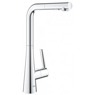 Смеситель для кухни GROHE Zedra 32553002 с вытяжным изливом, хром