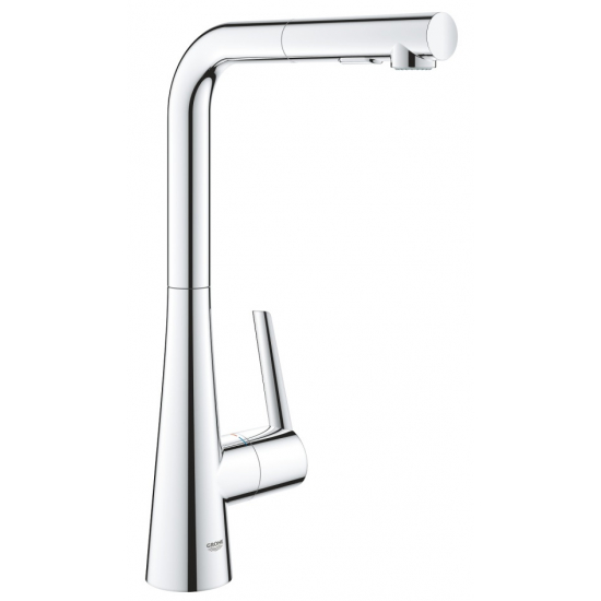 Смеситель для кухни GROHE Zedra 32553002 с вытяжным изливом, хром
