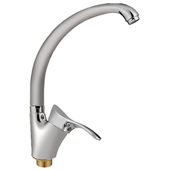 Смеситель для кухни HAIBA HB4101-1 хром матовый