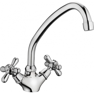 Смеситель для кухни HAIBA HB4125 хром