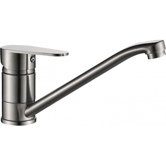 Смеситель для кухни HAIBA HB42802 из нержавеющей стали, сатин