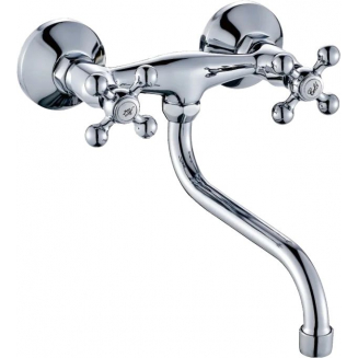 Смеситель для кухни HAIBA HB4319 настенный, хром