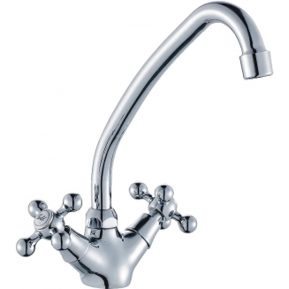 Смеситель для кухни HAIBA HB4519 хром