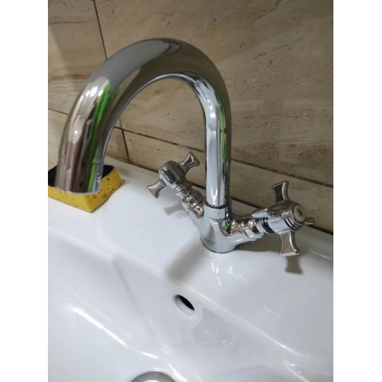 Смеситель для кухни HAIBA HB4524 хром