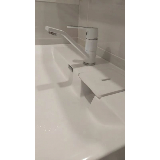 Смеситель для кухни HAIBA HB45804-2 белый/хром