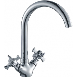 Смеситель для кухни HAIBA HB4624 хром