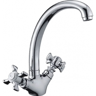 Смеситель для кухни HAIBA HB4724 хром