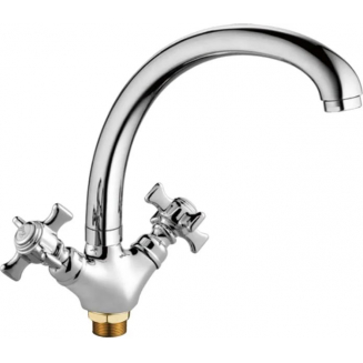 Смеситель для кухни HAIBA HB4824 хром