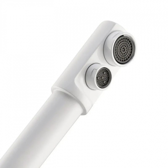 Смеситель для кухни HAIBA HB70088-8 с краном для питьевой воды, белый