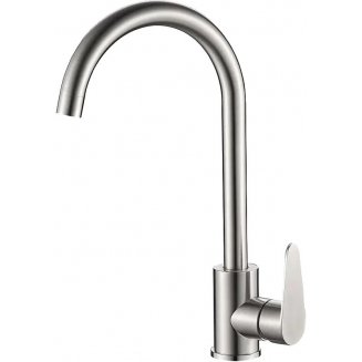 Смеситель для кухни HAIBA HB70802 из нержавеющей стали, сатин