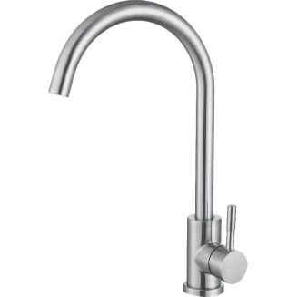 Смеситель для кухни HAIBA HB71304-3 из нержавеющей стали, сатин