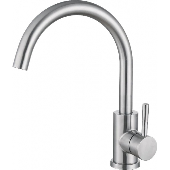 Смеситель для кухни HAIBA HB72304-3 из нержавеющей стали, сатин