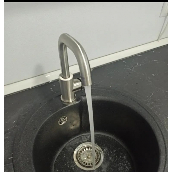 Смеситель для кухни HAIBA HB72304-4 из нержавеющей стали, сатин