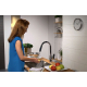 Смеситель для кухни HANSGROHE Focus M41 240 с вытяжным изливом, хром