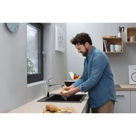 Смеситель для кухни HANSGROHE Focus M42 120 хром