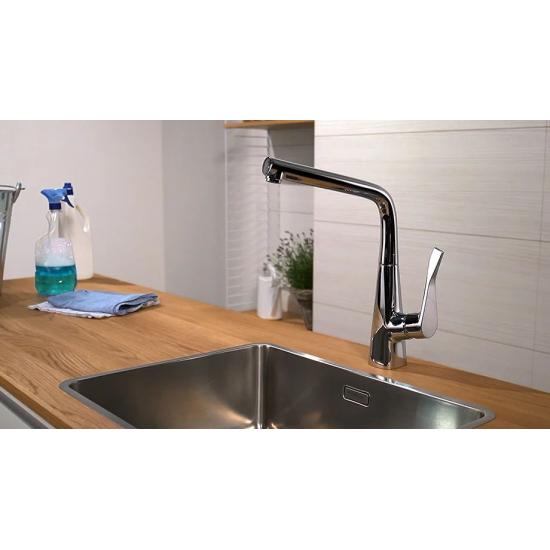 Смеситель для кухни HANSGROHE Metris M71 320 хром