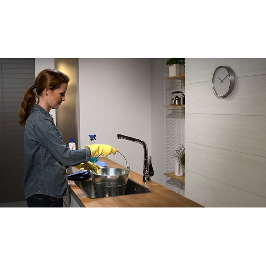 Смеситель для кухни HANSGROHE Metris M71 320 хром