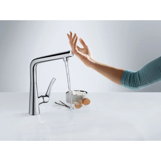 Смеситель для кухни HANSGROHE Metris Select M71 320 хром