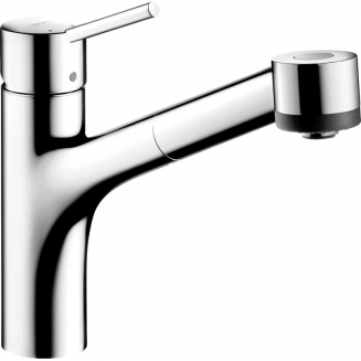 Смеситель для кухни HANSGROHE Talis M52 170 с вытяжным изливом, хром