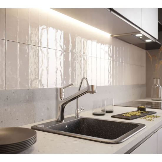 Смеситель для кухни HANSGROHE Talis M52 170 с вытяжным изливом, хром