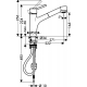 Смеситель для кухни HANSGROHE Talis M52 170 с вытяжным изливом, хром