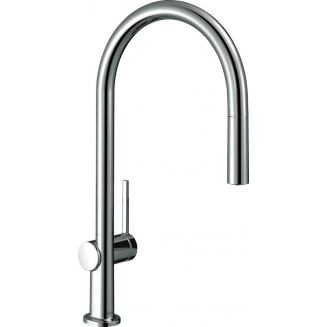 Смеситель для кухни HANSGROHE Talis M54 210 с вытяжным изливом, хром
