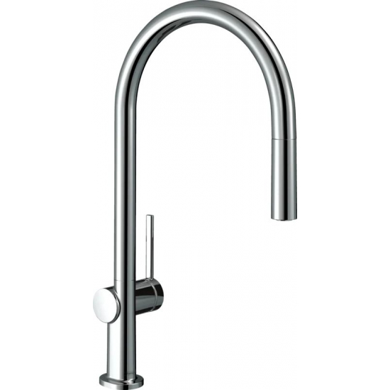 Смеситель для кухни HANSGROHE Talis M54 210 с вытяжным изливом, хром