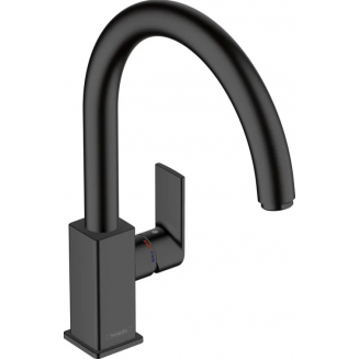 Смеситель для кухни HANSGROHE Vernis Shape M35 260 чёрный