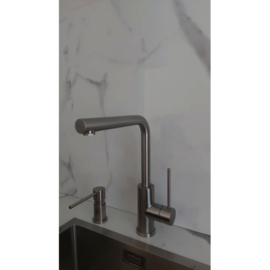 Смеситель для кухни IDDIS Rule RULSTL0i05 сатин