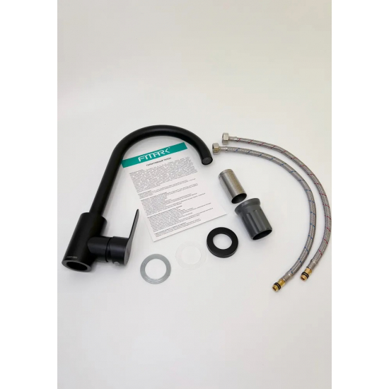 Смеситель для кухни из нержавеющей стали FMARK FS8232H черный