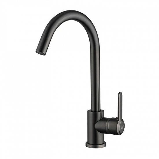 Смеситель для кухни из нержавеющей стали FRUD R42052-11 серый космос