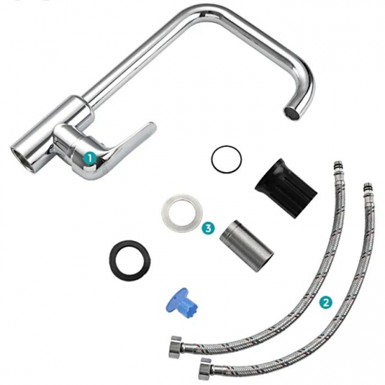 Смеситель для кухни из нержавеющей стали FRUD R43052-20