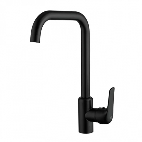 Смеситель для кухни из нержавеющей стали FRUD R43052-22 чёрный матовый