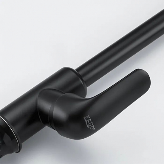 Смеситель для кухни из нержавеющей стали FRUD R43052-22 чёрный матовый