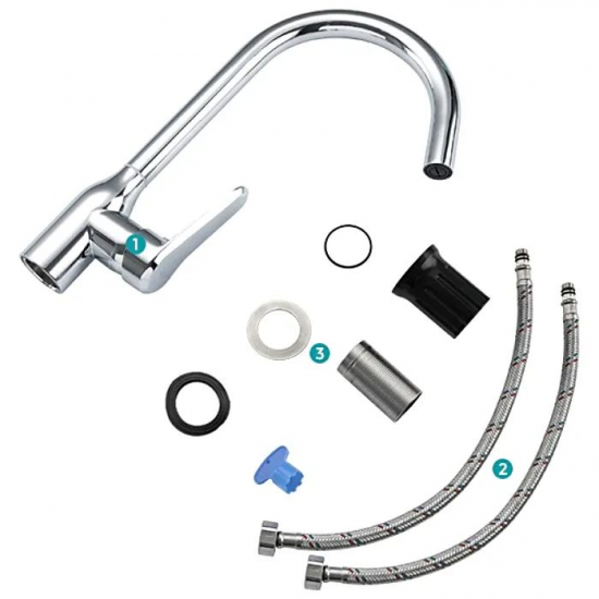 Смеситель для кухни из нержавеющей стали FRUD R44052-10