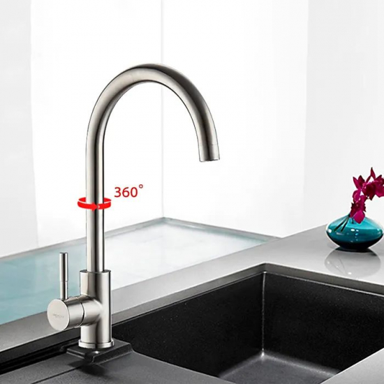 Смеситель для кухни из нержавеющей стали LEDEME L4998-3