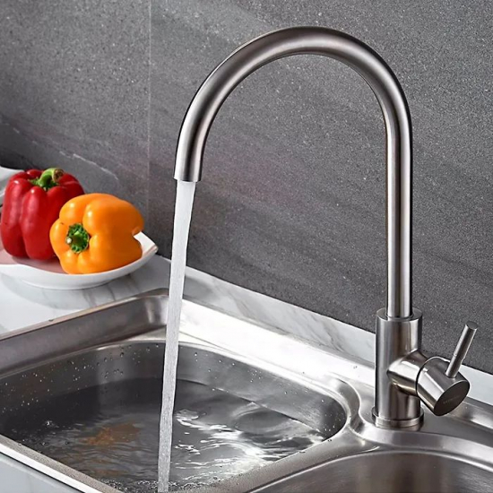 Смеситель для кухни из нержавеющей стали LEDEME L4998-3