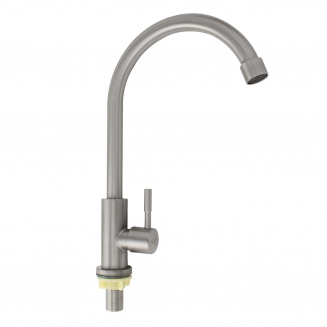 Смеситель для кухни из нержавеющей стали MAGNUS M9208 моно