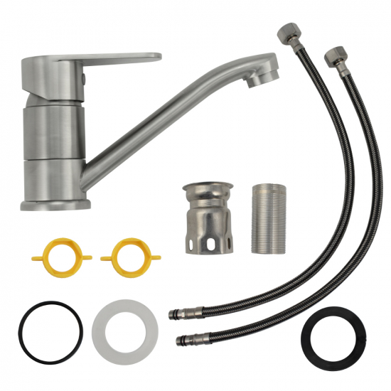 Смеситель для кухни из нержавеющей стали MAGNUS M9244