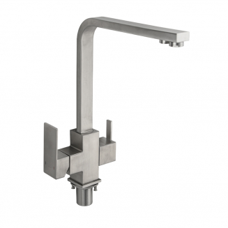 Смеситель для кухни из нержавеющей стали с подключением к фильтру MAGNUS М91116