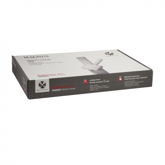 Смеситель для кухни из нержавеющей стали с подключением к фильтру MAGNUS М91116