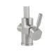 Смеситель для кухни KAISER Decor 40144-5 с краном для питьевой воды, серебро