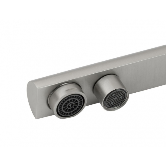 Смеситель для кухни KAISER Decor 40144-5 с краном для питьевой воды, серебро